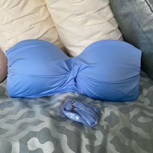 Kona Sol (Target) Periwinkle Blue Bandeau Swim Top